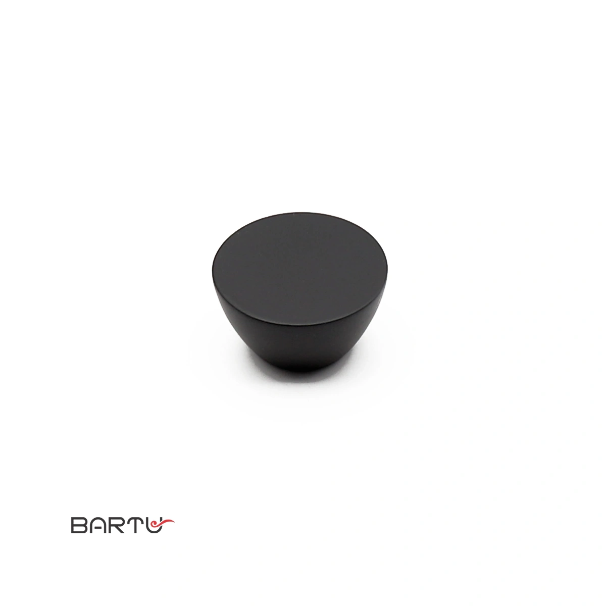 nice-n128-3-7cm-diameter-knob-bartu دستگیره تک پیچ مدل N128 مشکی