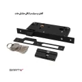 رنگ مشکی ست یراق نصب دستگیره سوئیچی اتاقی