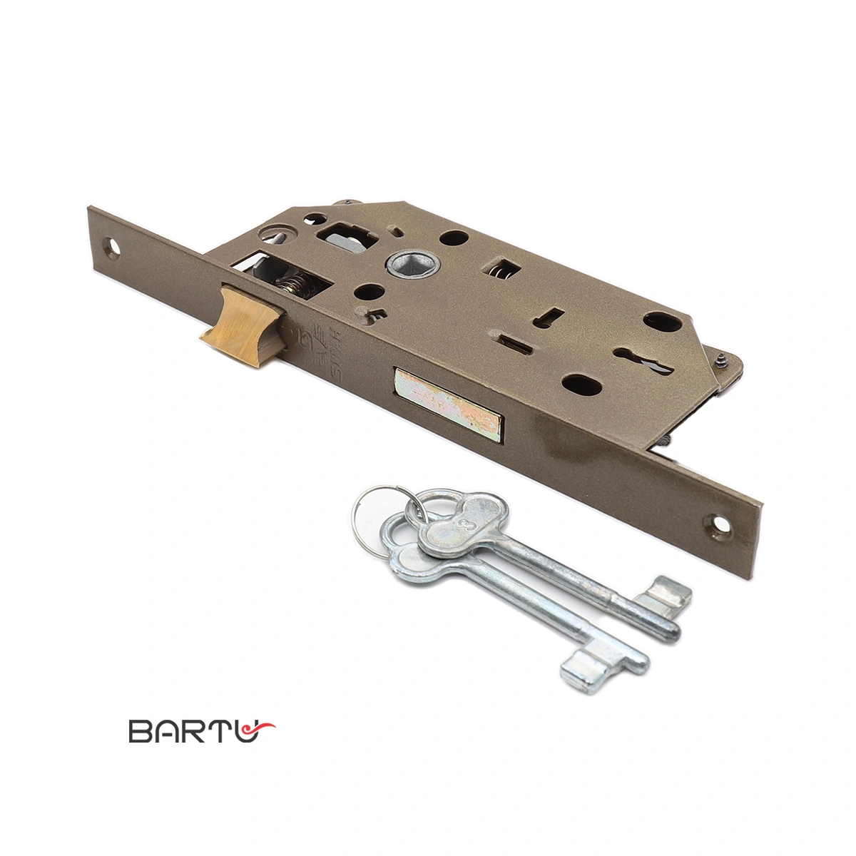 sepah-interior-door-keyed-lock-mechanism قفل کلیدی درب چوبی اتاق سپه 6.5 آکس 4 سانت
